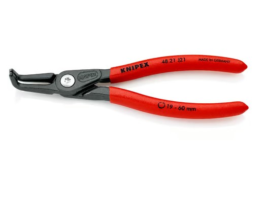 بنسه تيل طول 165مم مقاس من 19:60 مم  بوز معووج Knipex