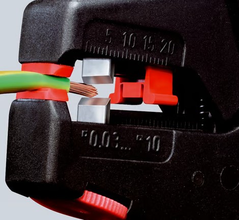 Self-Adjusting Insulation Stripper Knipex