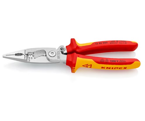 Pliers For Electrical Installation 200mm 6*1  Knipex