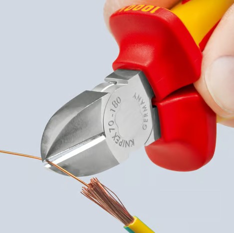 قصافه مقاس 7 بوصه معزوله 1000 فولت  Knipex
