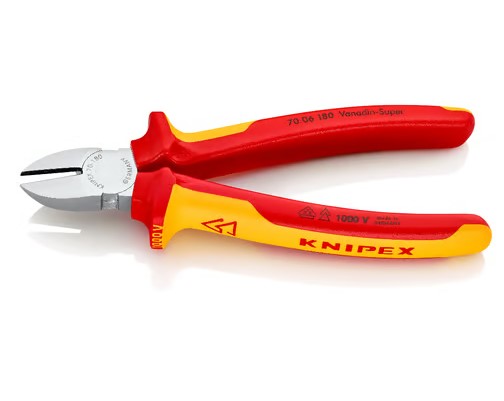 Diagonal Cutter  7" 1000 V Knipex