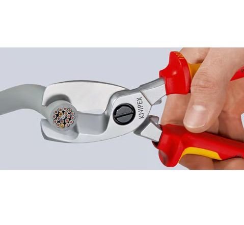 قصافه كبلات مقاس 8 بوصه بيد معزوله 1000 فولت 	Knipex
