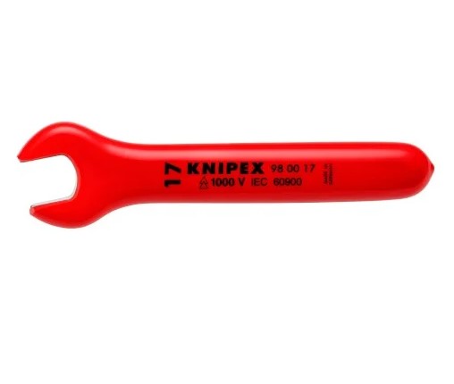 Open End Wrench-1000V Insulated 17 Mm Knipex