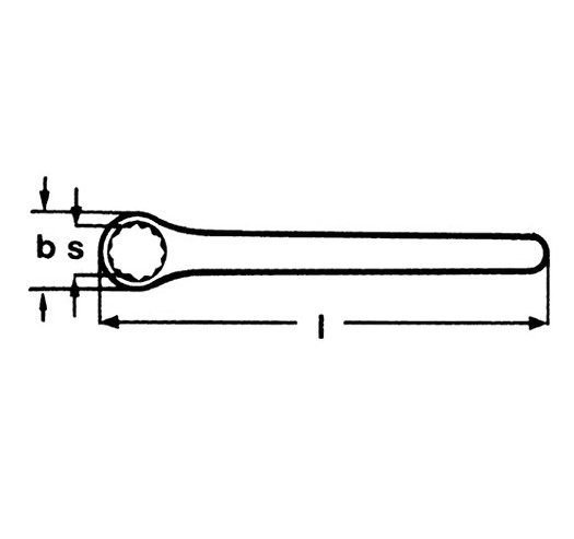 INSULATED RING WRENCH 14MM Knipex