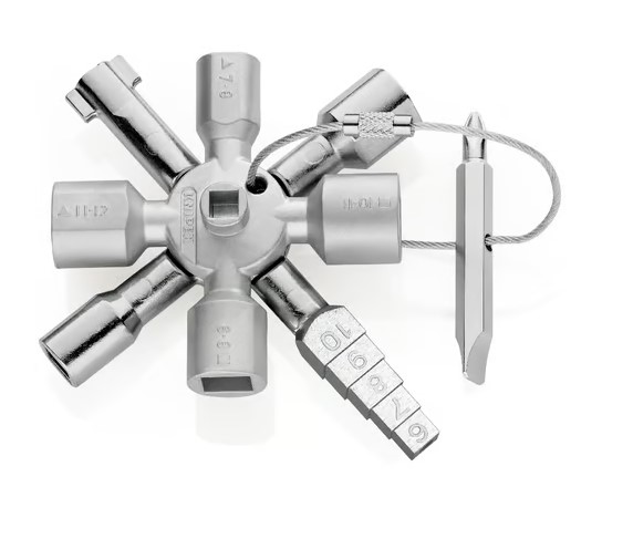 طقم مفاتيح كبائن  متعدد اللقم 10 اشكال Knipex