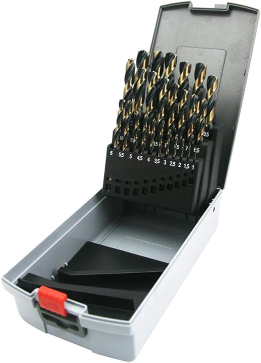 "HSS-COBALT 5% TWIST DRILLS DIN 338 25 Piece (1:13)mm" CD-juwel