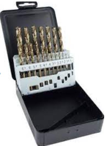 HSS-COBALT 5% TWIST DRILLS DIN 338 10pcs 7.2x109x69mm  CD-juwe