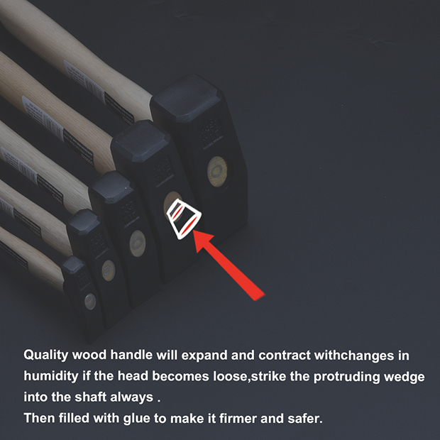 Machinist Hammer With Woodle Handle 100 Grams  Harden