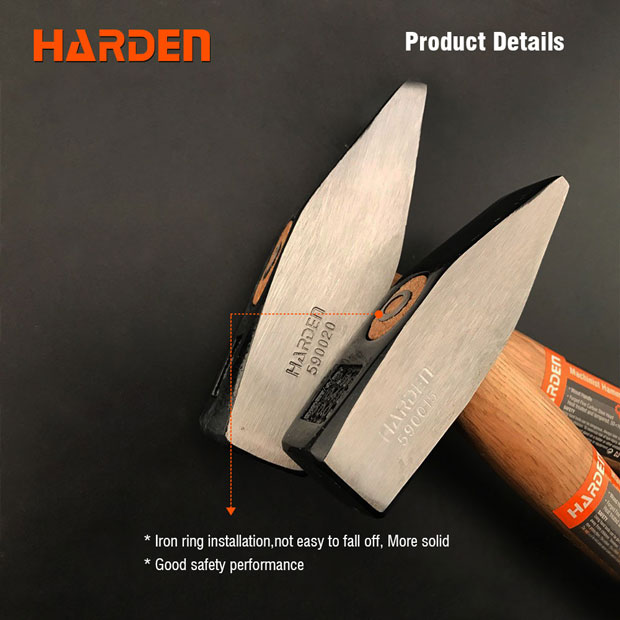Hammer 2 Kg, Wooden Handle	Harden