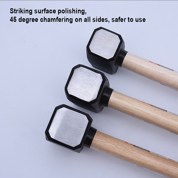 مطرقه 1 كجم يد خشب هاردن