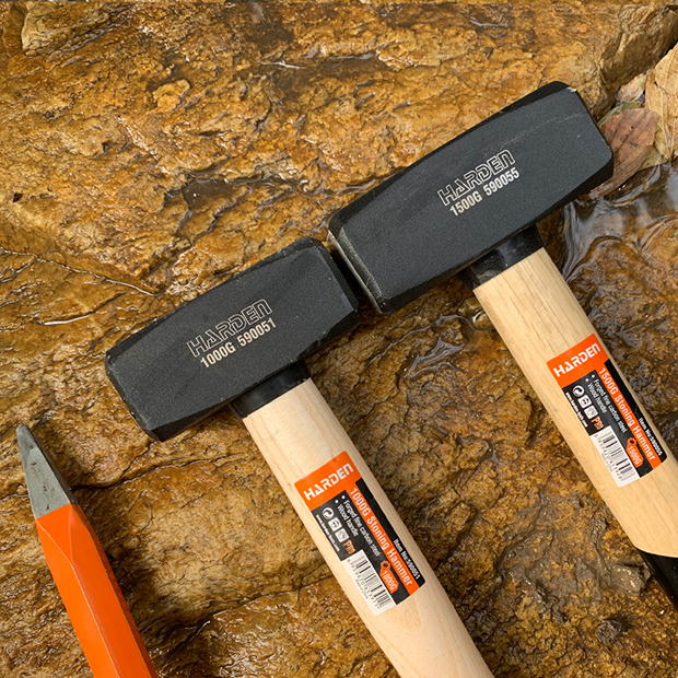 Stoning Hammer With Wood Handle 1k Harden