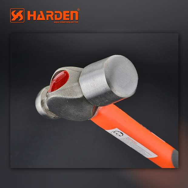 Professional Ball Peen Hammer With F/G Handle 0.45g Harden