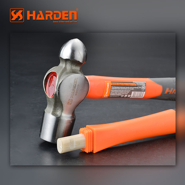 Professional Ball Peen Hammer With F/G Handle 0.45g Harden