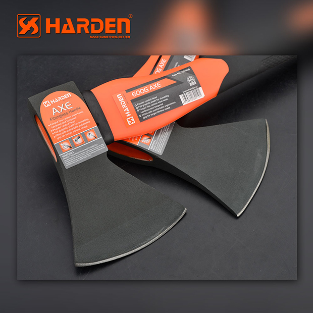 Carbon Steel Professional Hatchet With Fiberglass Handle 0.8k Harden