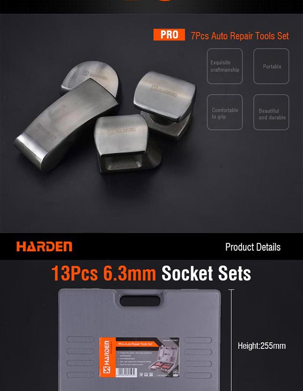 Professional 7PCS Auto Repair Tools Set Harden