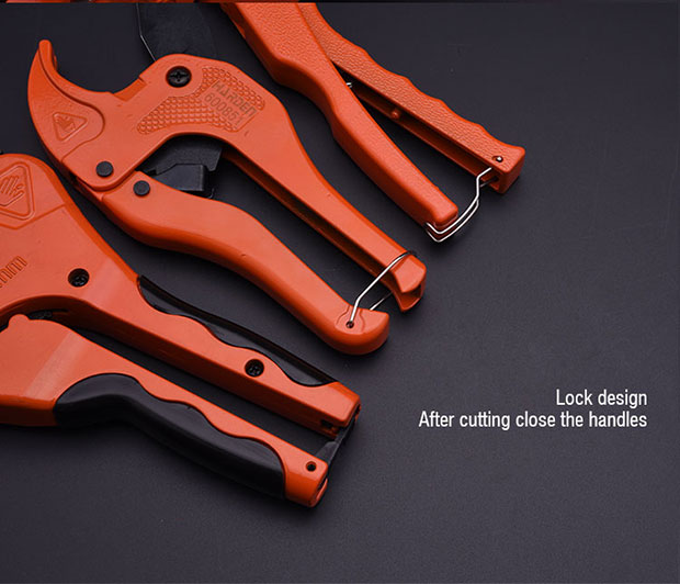 63mm Ppr / Pe / Pvc Plastic Pipe Cutter Scissor Harden