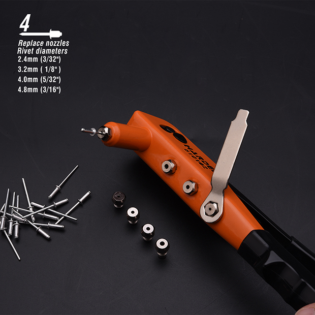 Hand Riveter 10" Harden