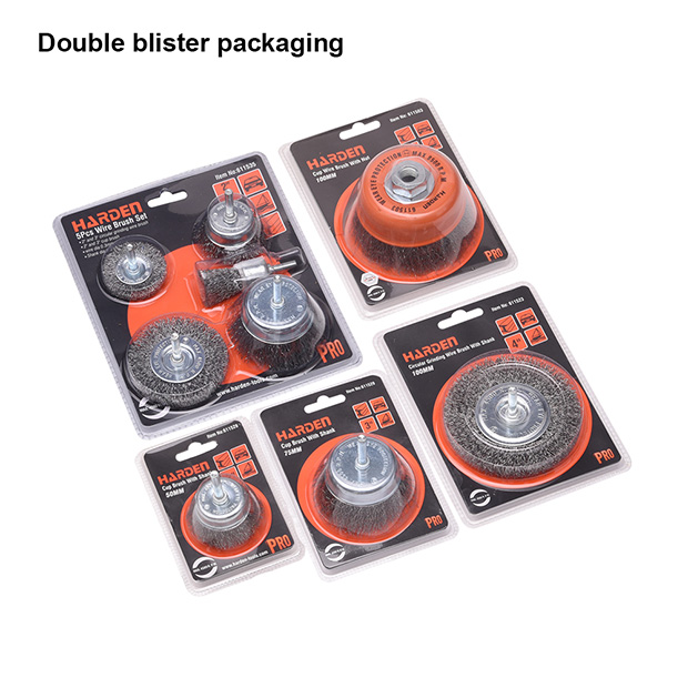 Free Cup Brush 4" M14 Heavy Duty Harden