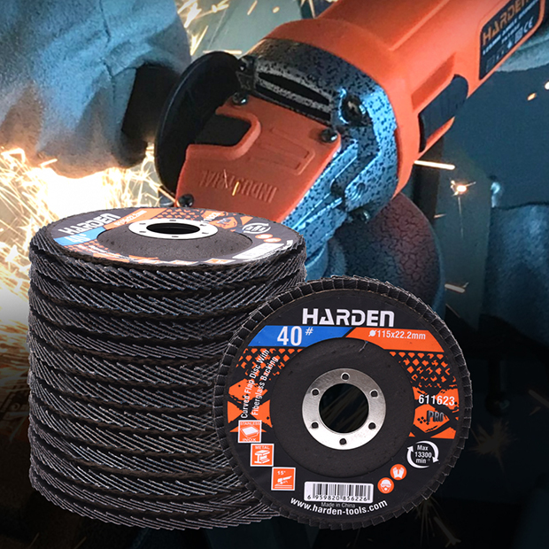 Flap Disc With Fiberglass Backing 7" 80 Hardness Harden