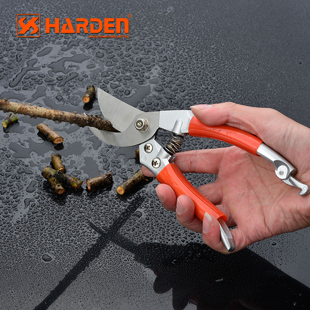 Stainless Steel Professional Garden Pruner 8" Harden