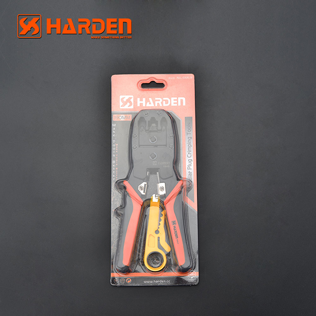 Professional Modular Plug Crimping Tools 190mm Harden
