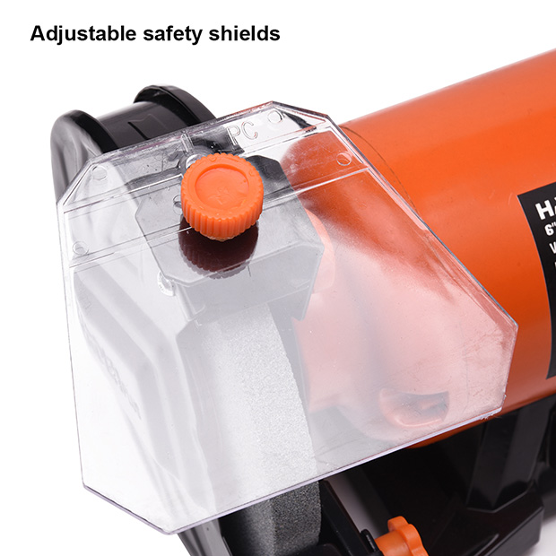 Double Wheeled Bench Grinder 6" Harden