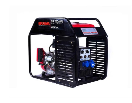 BRAVA Welding Machine 200A With 7KW Generator BR 250 AW