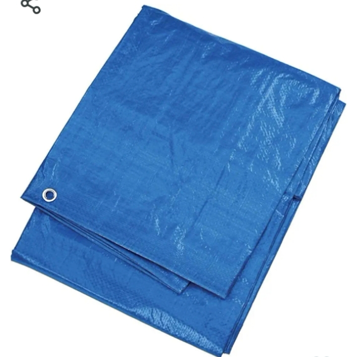 Tarpaulin - blue 3 x 4 M