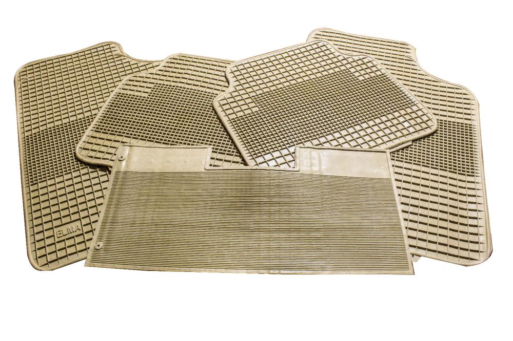 Car Mats Double Face -  Beige