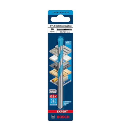 BOSCH Cyl-9 For Multi-Construction 10X120 Mm