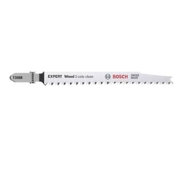 Bosch Jigsaw Blades Extra Clean For Wood Straight Cut 3Pcs
