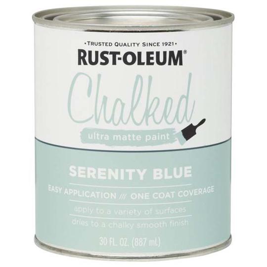 Rust-Oleum CHALKED Ultra Matte 887 ML Serenity Blue BUY 2 GET 1 FREE
