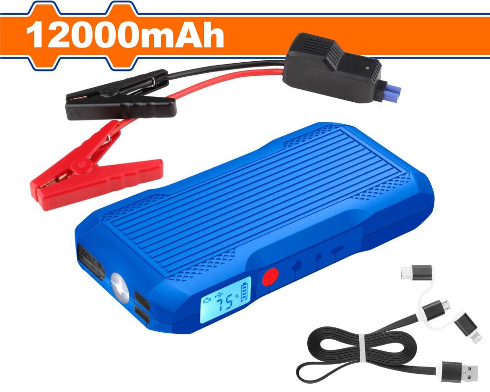 Lithium battery jump box top