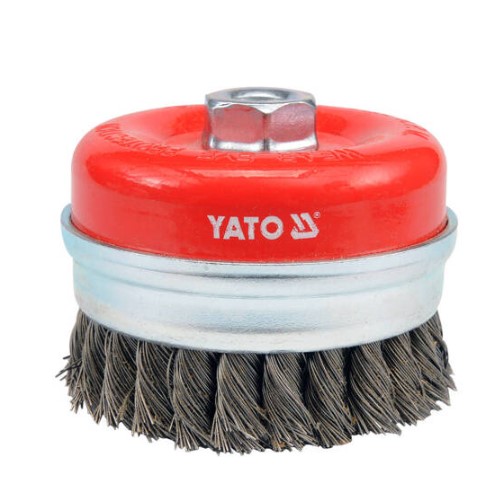 CUP BRUSH  DIAMETER: 100 Mm, SHANK: M14 YATO
