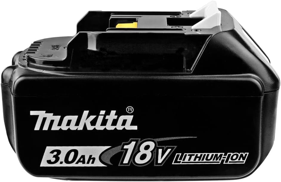 Makita BL1830B Battery Li-Ion 3.0Ah 18Volt With Charge Indicator, Black