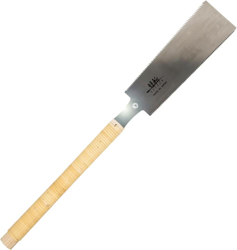 SUIZAN Japanese Pull Saw Hand Saw 24 Cm Ryoba Double Edge Flush Cut Saw Woodworking Tools