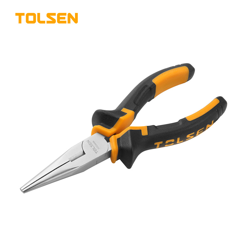 LONG NOSE PLIERS 8" Tolsen