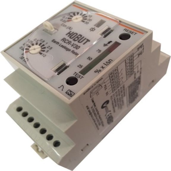 Hobut RCR-V30 Earth Leakage Relay for Single or Three phase systems