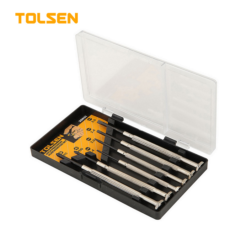 TOLSEN 6PCS PRECISION SCREWDRIVER SET