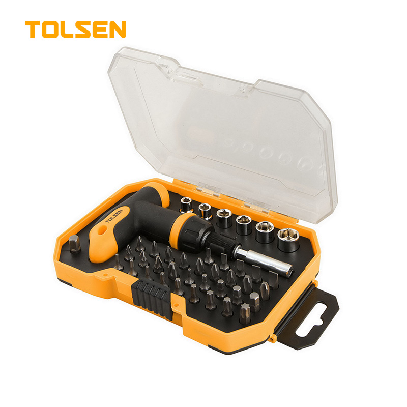 TOLSEN 41PCS BITS & SOCKETS SET