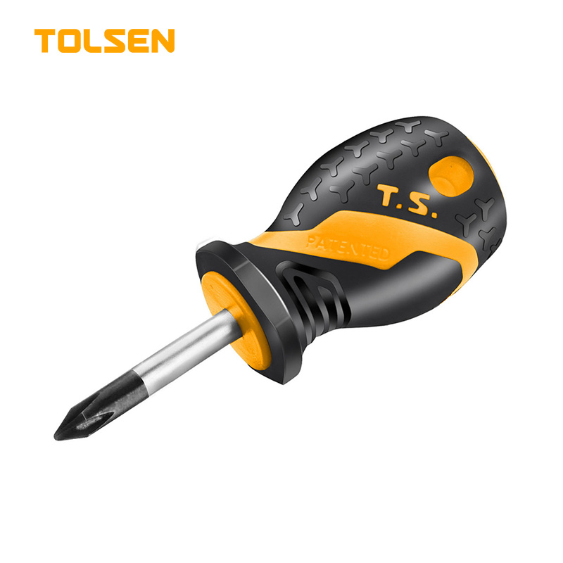 TOLSEN SCREWDRIVER, STUBBY Ph2*38mm