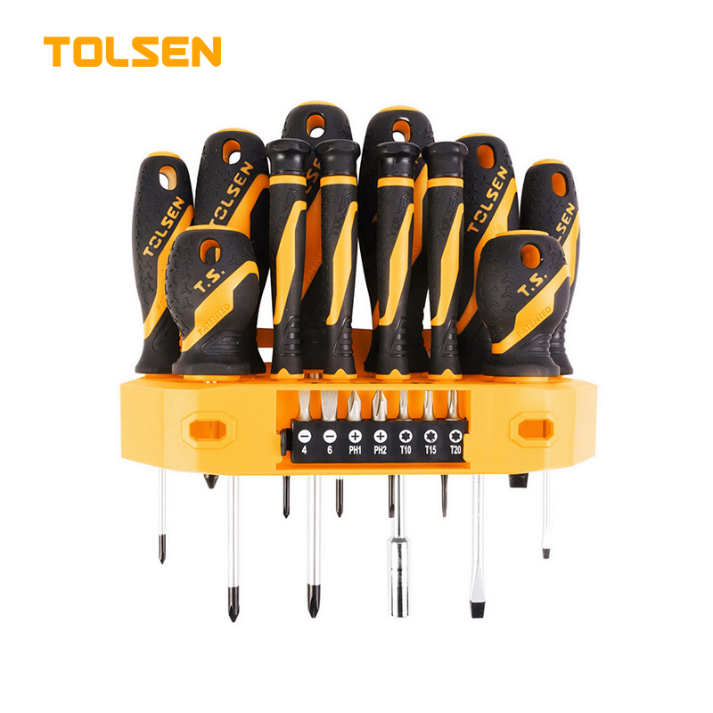 TOLSEN 19PCS SCREWDRIVER SET