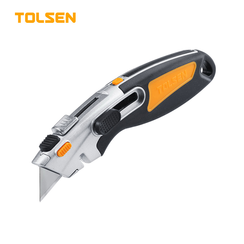 TOLSEN DOUBLE FUNCTION UTILITY KNIFE
