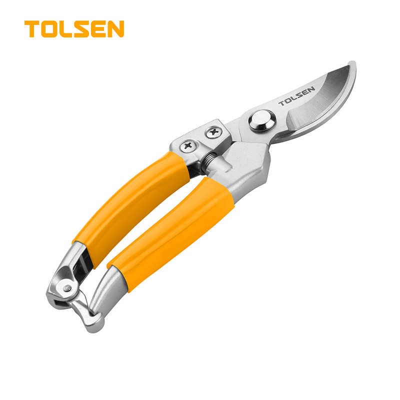 TOLSEN 8″ BYPASS PATTERN PRUNING SHEARS   Stainless Steel Blade
