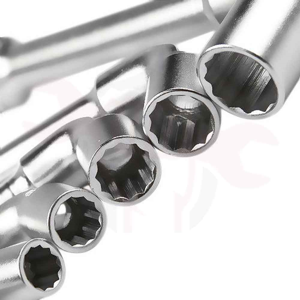 L-Shaped Socket Wrench Set 7 Pce 8-10-13-14-17-19-22 MM	WISEMANN