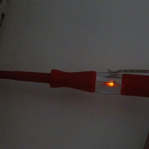 WISEUP Test Screwdriver Set 3 Pcs Heavy Duty Long Pen With Red Pouch 4" X 180mm 100-500V