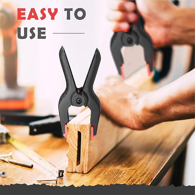 WISEUP قمطه مشبك بسوسته 6 بوصة -150 مم - بلاستيك - هيفي دوتي