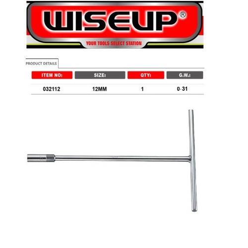WISEUP T Spanner 12MM
