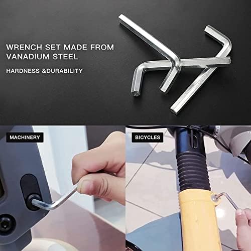 مجموعة مفاتيح طويلة مكونة من 9 قطع WISEUP