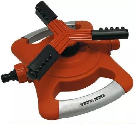Black & Decker 3 Rotating Arms Garden Irrigation Water Spray
